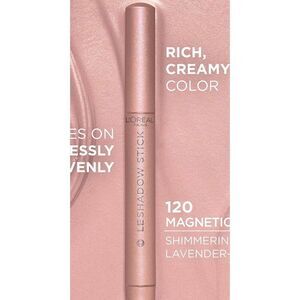 L’Oréal Le Shadow Stick 120 Magnetic Mauve (Shimmering Lavender Mauve)
